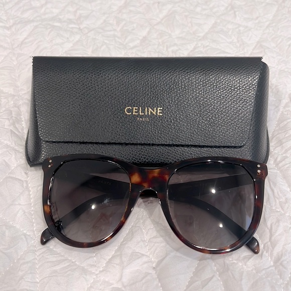 CELINE Polarized Cat Eye Sunglasses - Picture 1 of 6